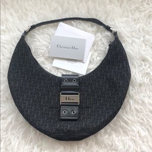 Vintage Christian Dior saddle bag